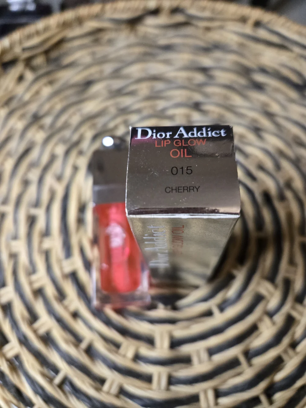 Dior Lip Glow Oil— Cherry 015 NWB